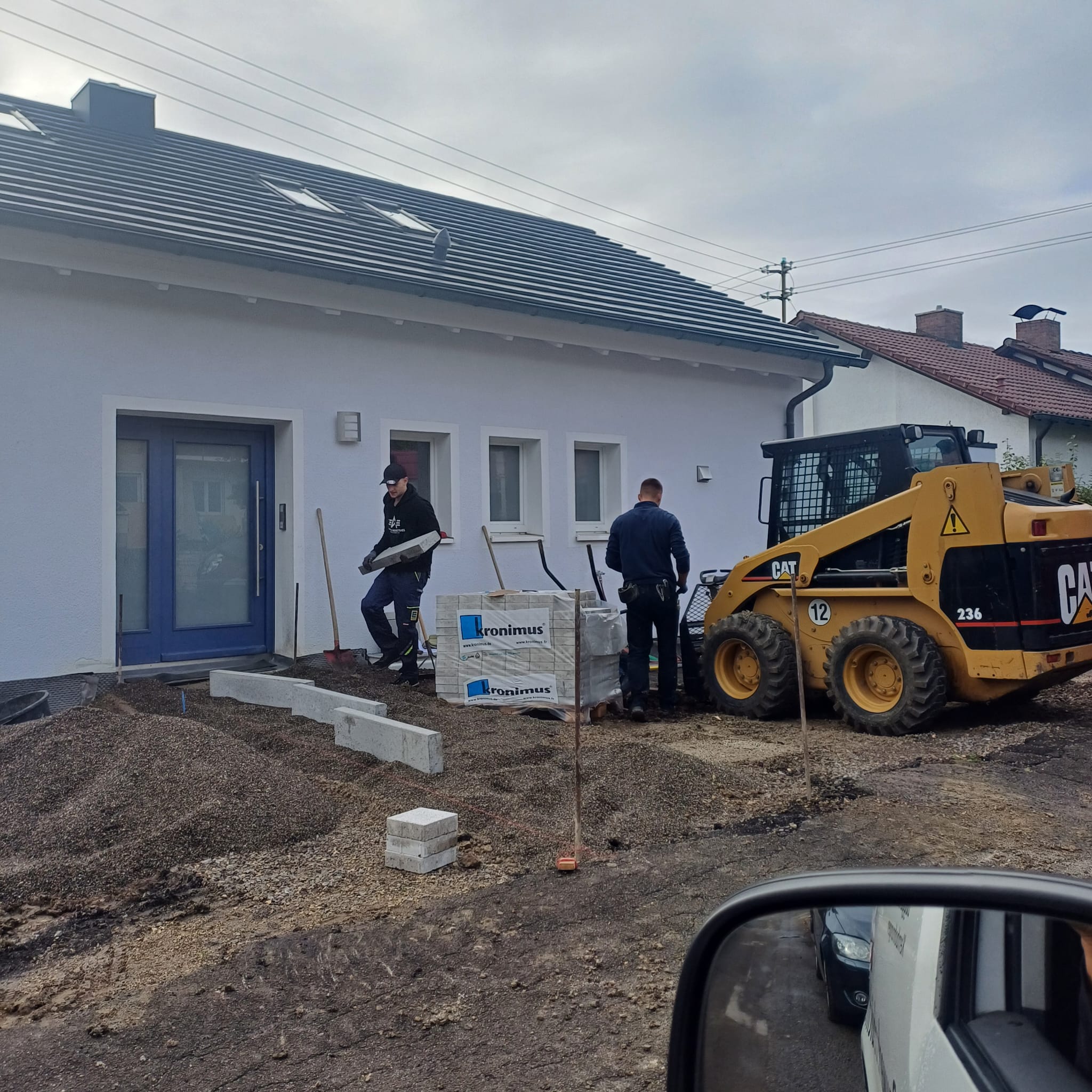 Pflasterarbeiten